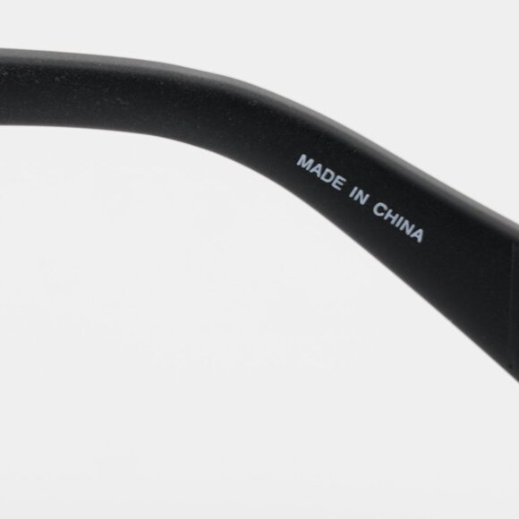 Rag & Bone RNB6006/S 0807 IR Sunglasses Black Square Frame, Smoke Lenses - Picture 8 of 9